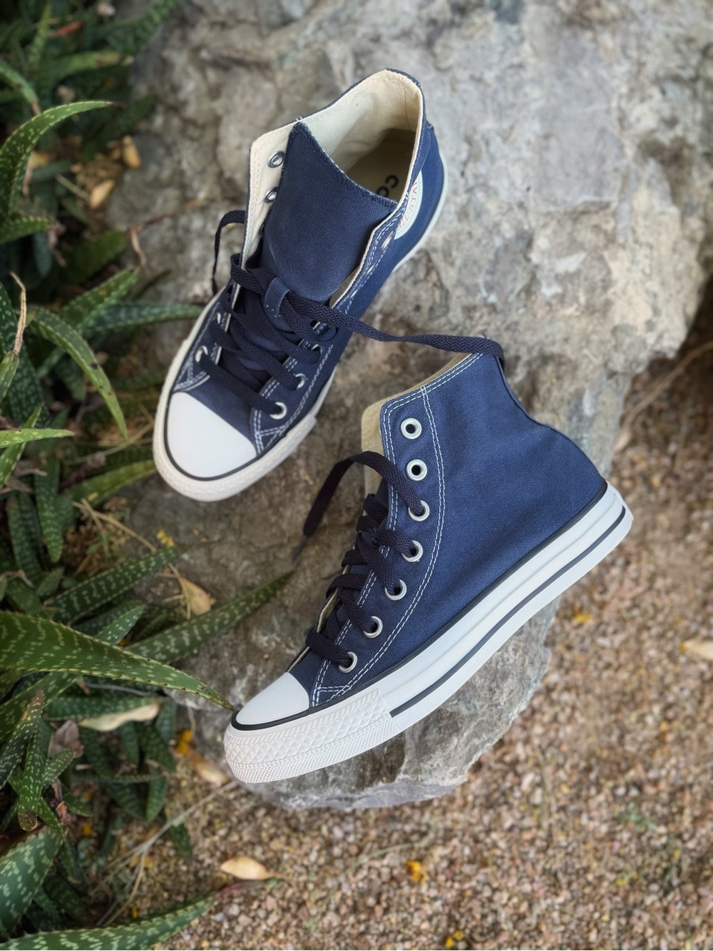 Converse All Star Chuck Taylor Navy White High-Top Sneakers